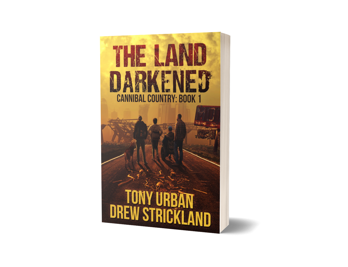 The Land Darkened - signed paperback