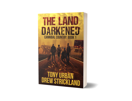 The Land Darkened - signed paperback